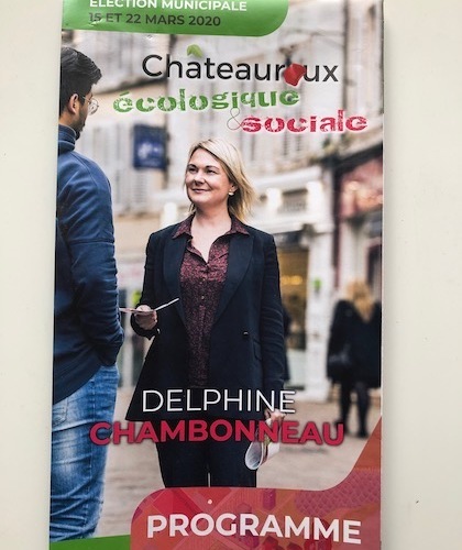 Delphine Chambonneau, dépliant du programme, 2020