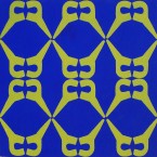 TFF, F3D N°26, vinylique, 25x25x4