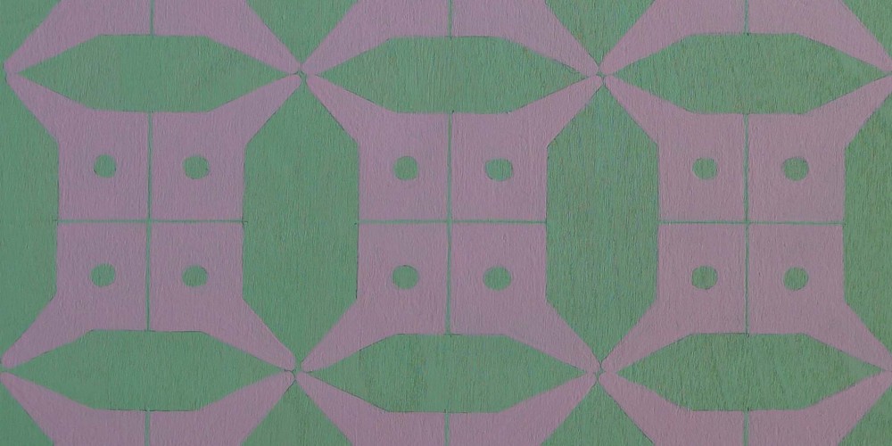 TFF, F3D N°7a, vinylique, 25x25x4