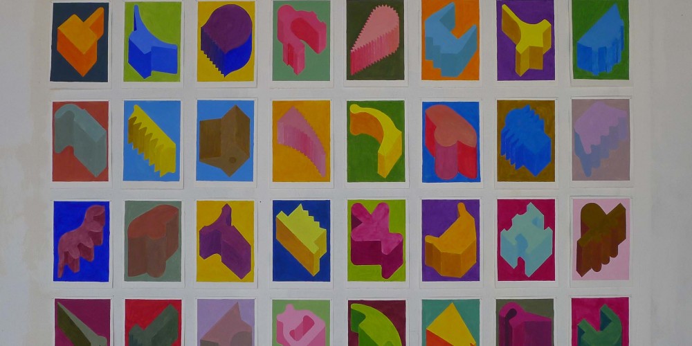 40 F3D, Gouache, 21x29,7 2010