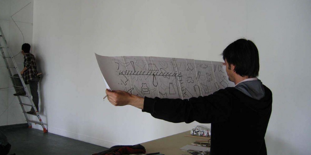 Dessin mural N°4, 2 inspection 2008
