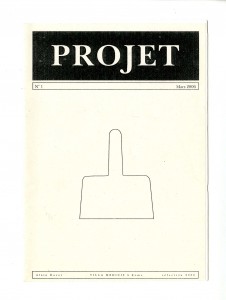Édition projet Rome 2006, couverture 14,8x29,7