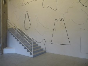 Dessin mural N° 4, 4 15,43x6,17m, rdc 2009