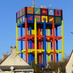 Le Château des F3D polyuréthane sur béton 40x23x15,7m